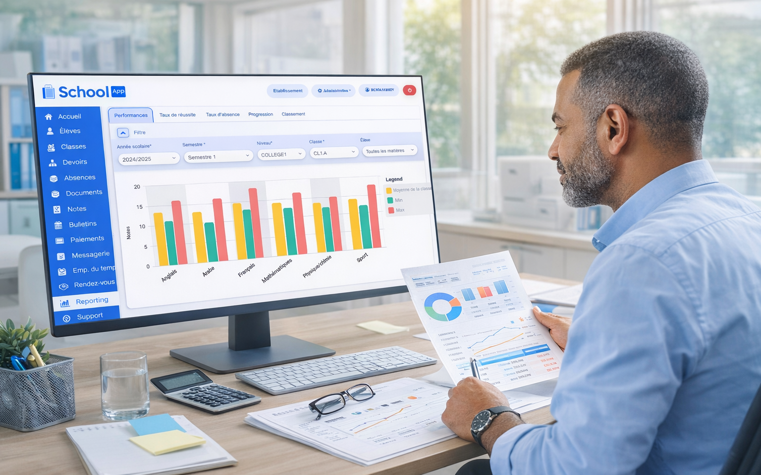 Digitaliser la gestion scolaire : administratif et pédagogique